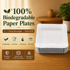 GK Bio Paper Plate 10x12 inch