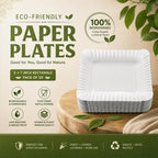 GK Bio Paper Plate 10x12 inch